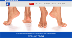 Desktop Screenshot of footpointcentar.com
